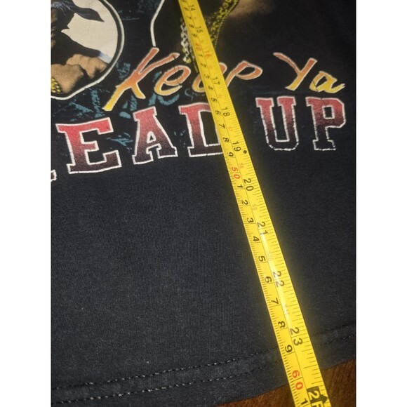 2Pac Tupac Keep Ya Head Up Graphic Tee Sz S Black Bravado 2020 Rap Hip Hop Shirt - Picture 9 of 12